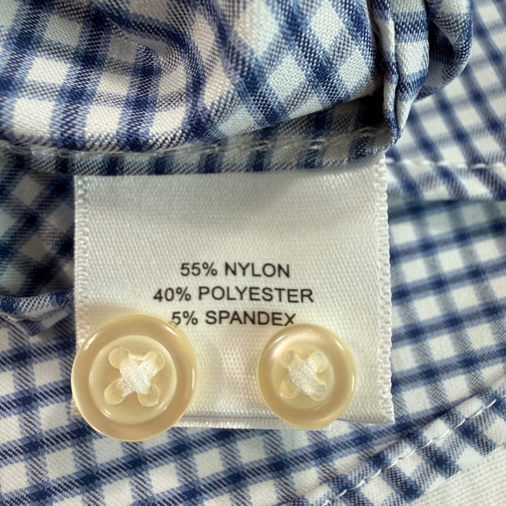 Peter Millar Performance Men 2x Gingham Check But… - image 6